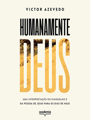 cover image of Humanamente Deus